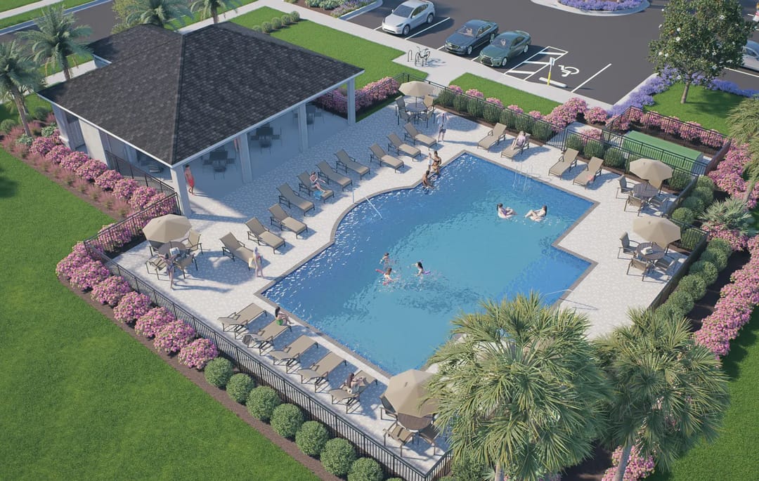 Leela Reserve — Community pool