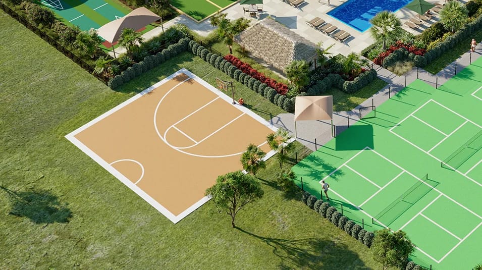 Sanctuary at Wellness Ridge — Basketball Court
