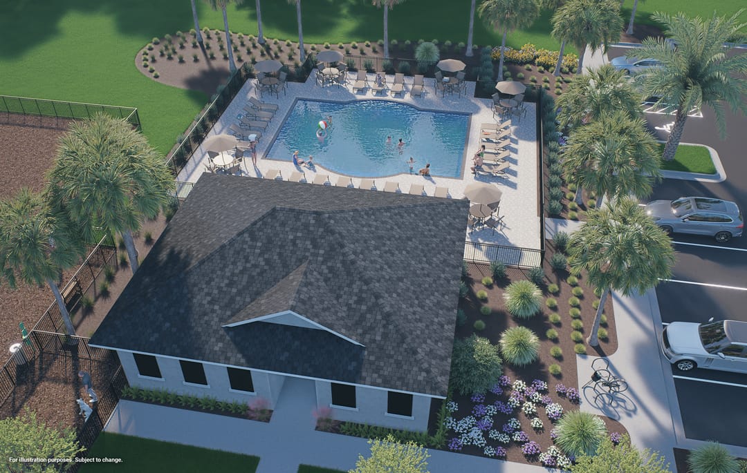 The Residences at Emerson Park — Amenity rendering