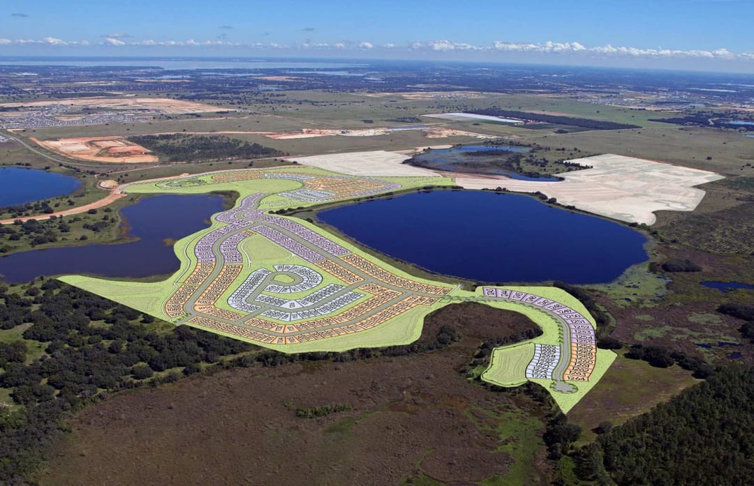 Del Webb Lakehaven — Aerial Site View