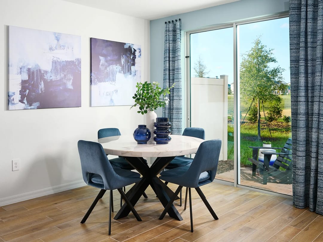 Cagan Crossings West — Dining room in the Oakville model at Cagan Crossings West