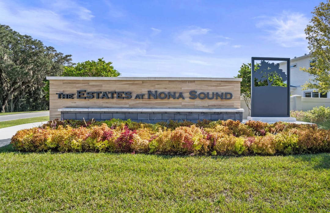 The Estates at Nona Sound — Community Entrance