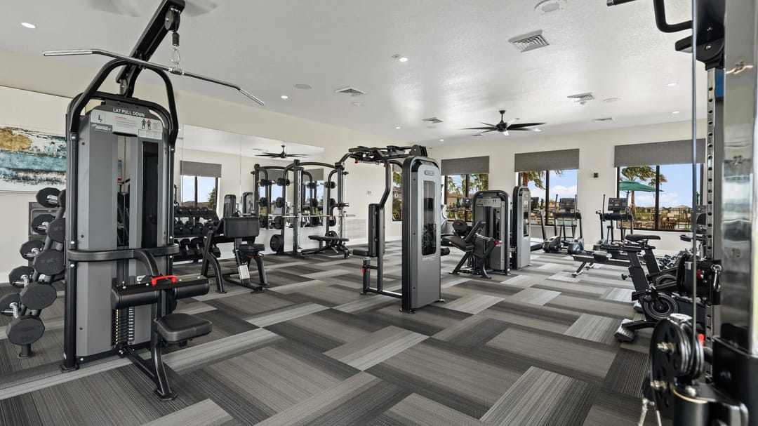 Hunt Club Groves — Fitness center interior