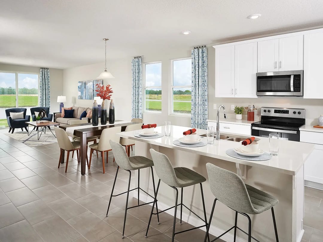 Villamar — Kitchen modeled at Villamar