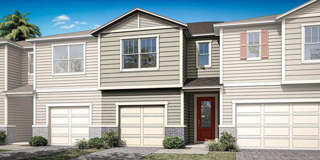 Chickasaw Villas — Sagebrush - exterior (rendering)