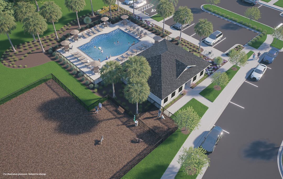 The Residences at Emerson Park — Amenity rendering