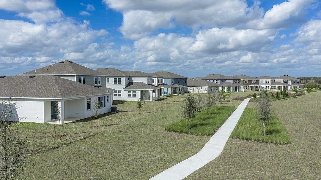 Waterstone — Community streetscape