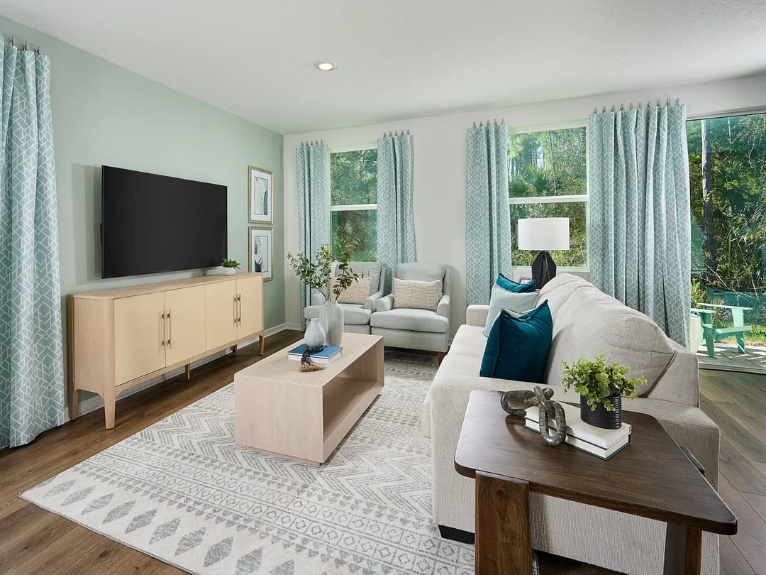 Bradford Park — Living room