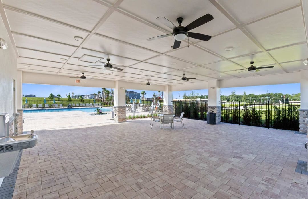 Hartford Terrace — Covered Cabana