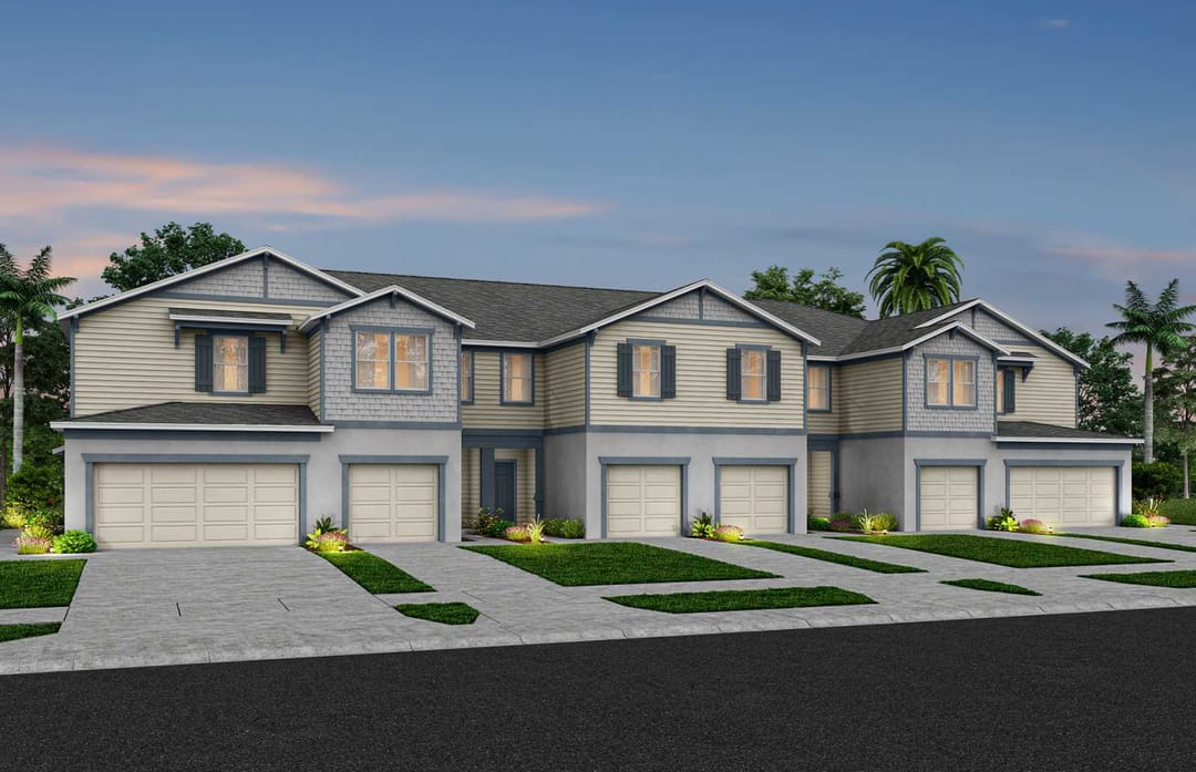 Sunrise Estates — Marigold Exterior 6 Unit C3 (rendering da fachada)