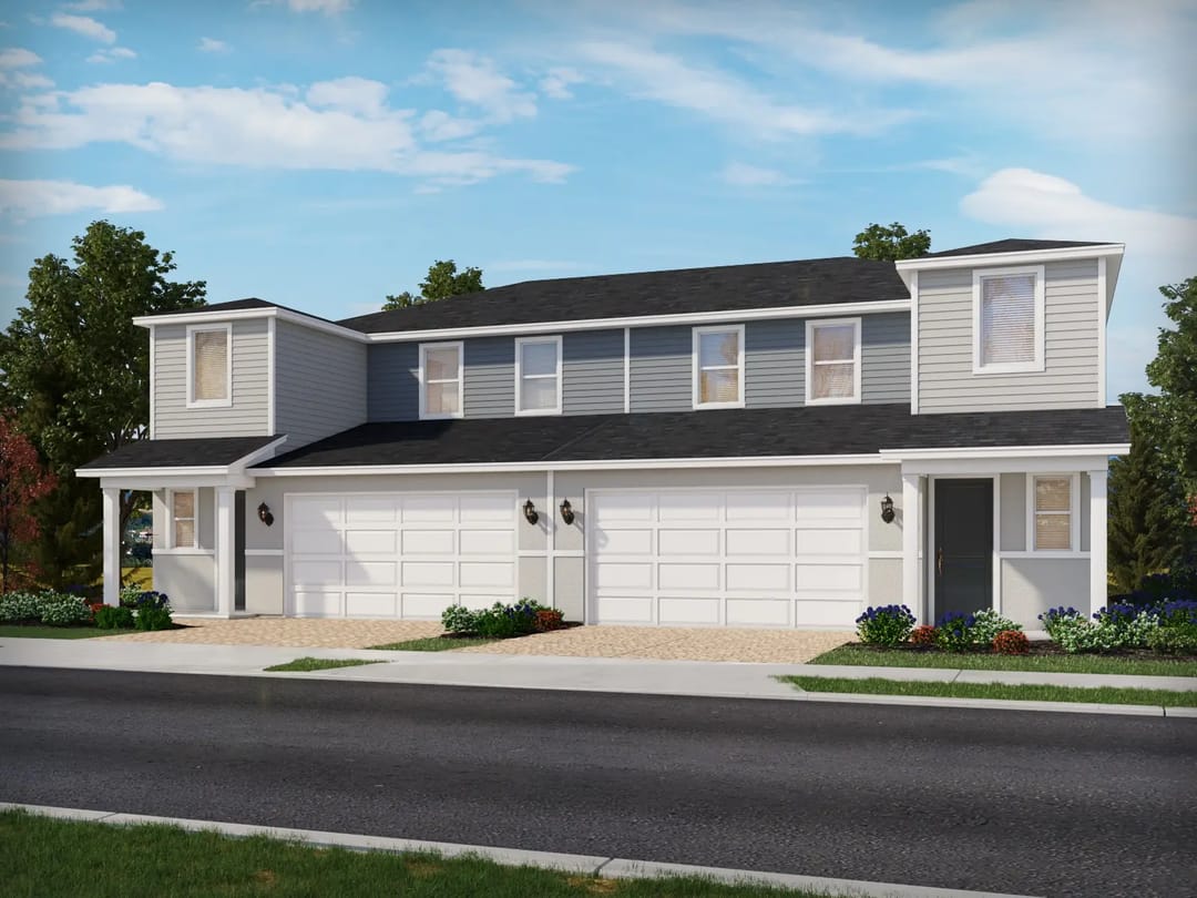 Cyrene at Minneola — Front exterior of the Dorian floorplan
