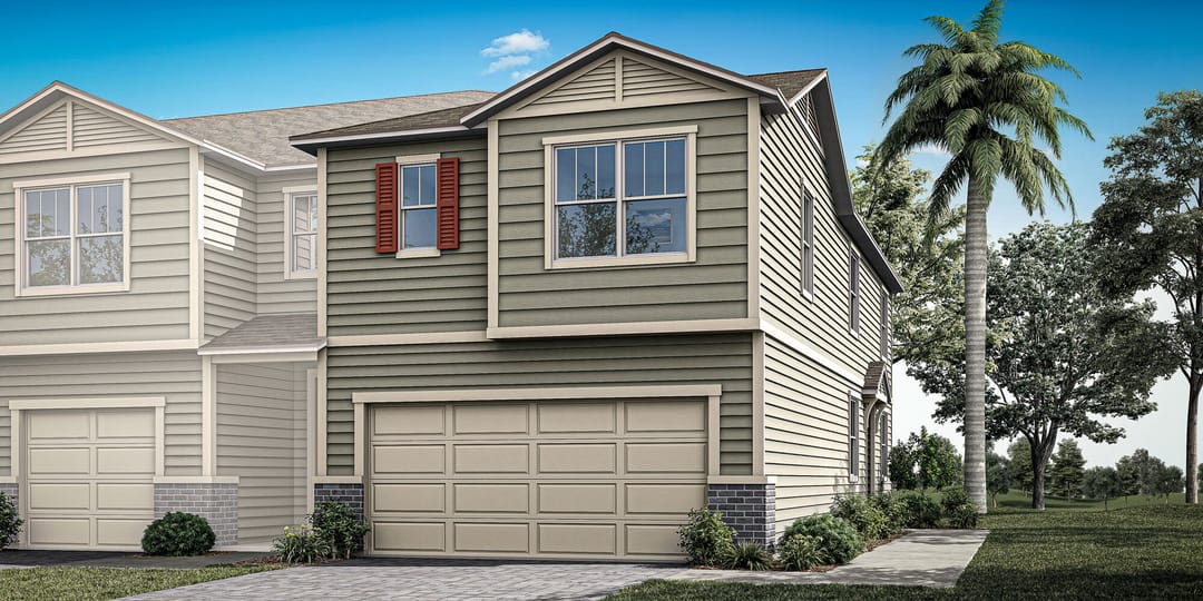 Chickasaw Villas — Briarcrest - exterior (rendering)
