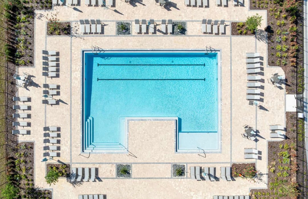 Hartford Terrace — Pool Aerial