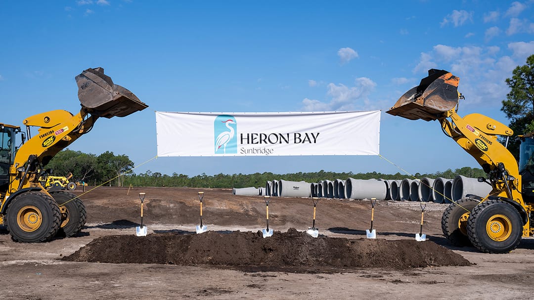 Sunbridge (Heron Bay) — Heron Bay groundbreaking