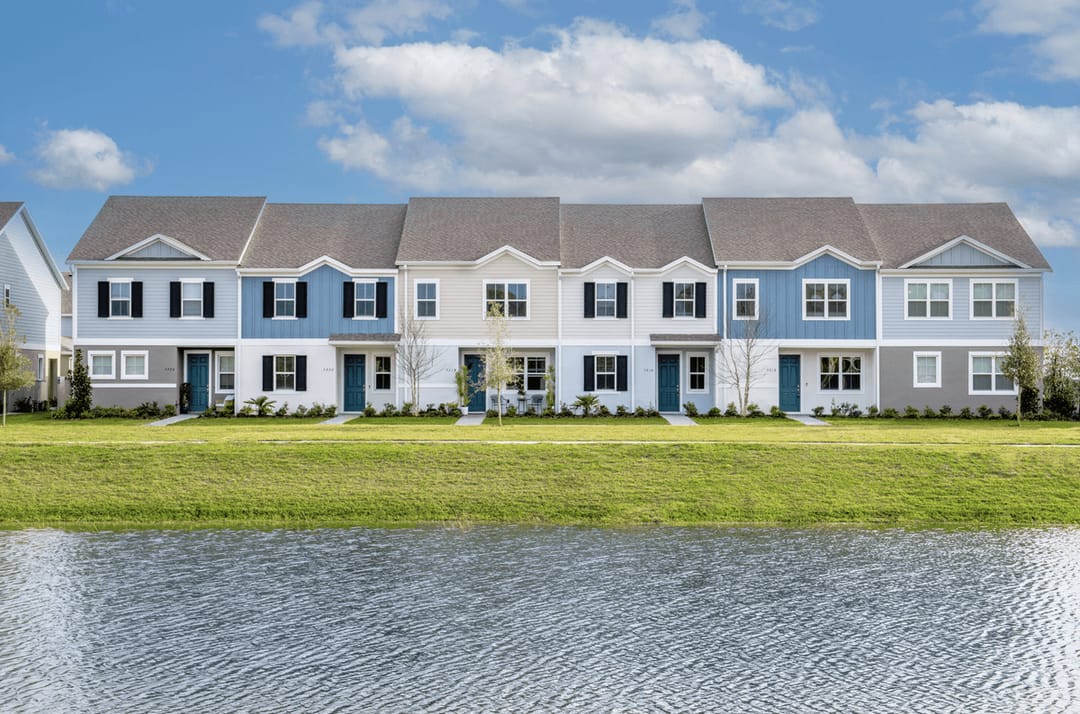 The Residences at Emerson Park — Row of two-story townhomes