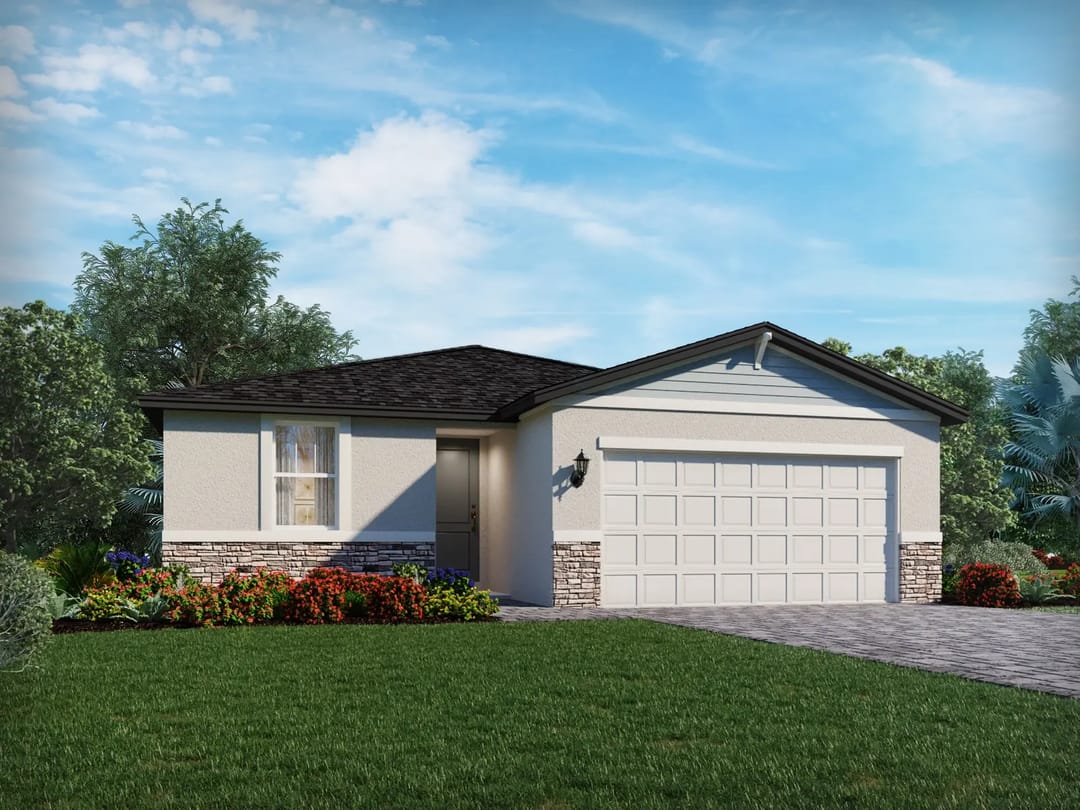 Manor Oaks — Daphne floorplan rendering