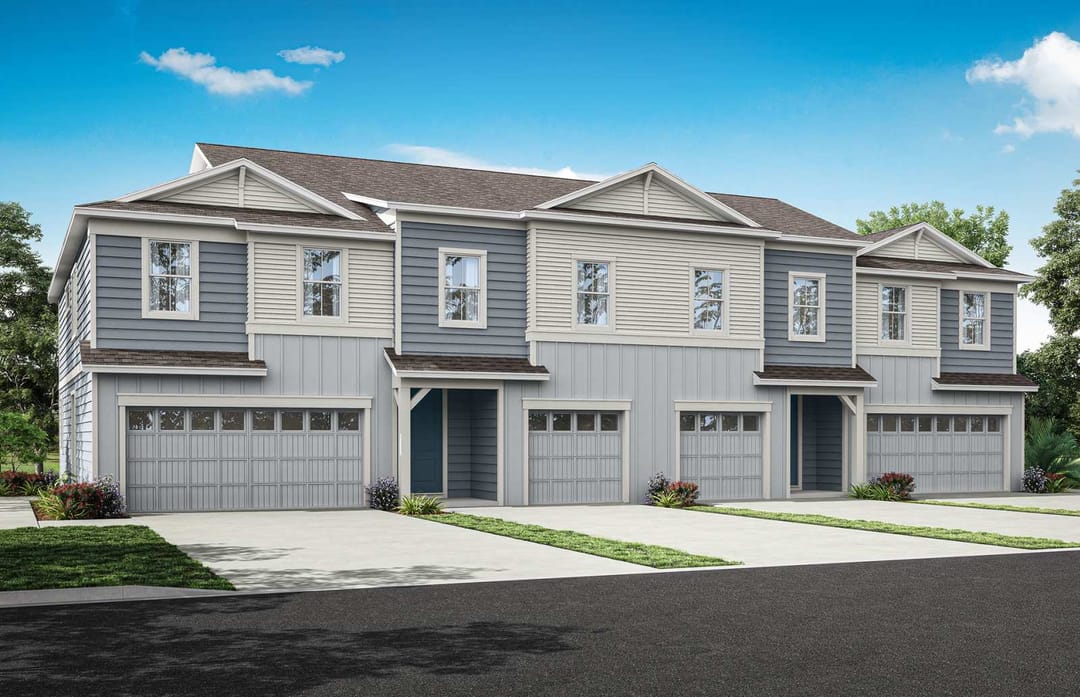 Somerset Lakes — Landmark 4 Unit CO201 Elevation (rendering da fachada)