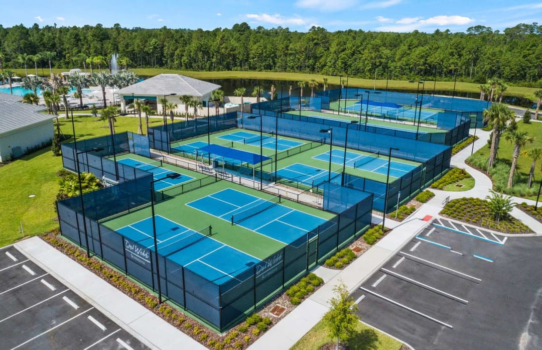 Del Webb Sunbridge — Pickleball & Tennis Courts