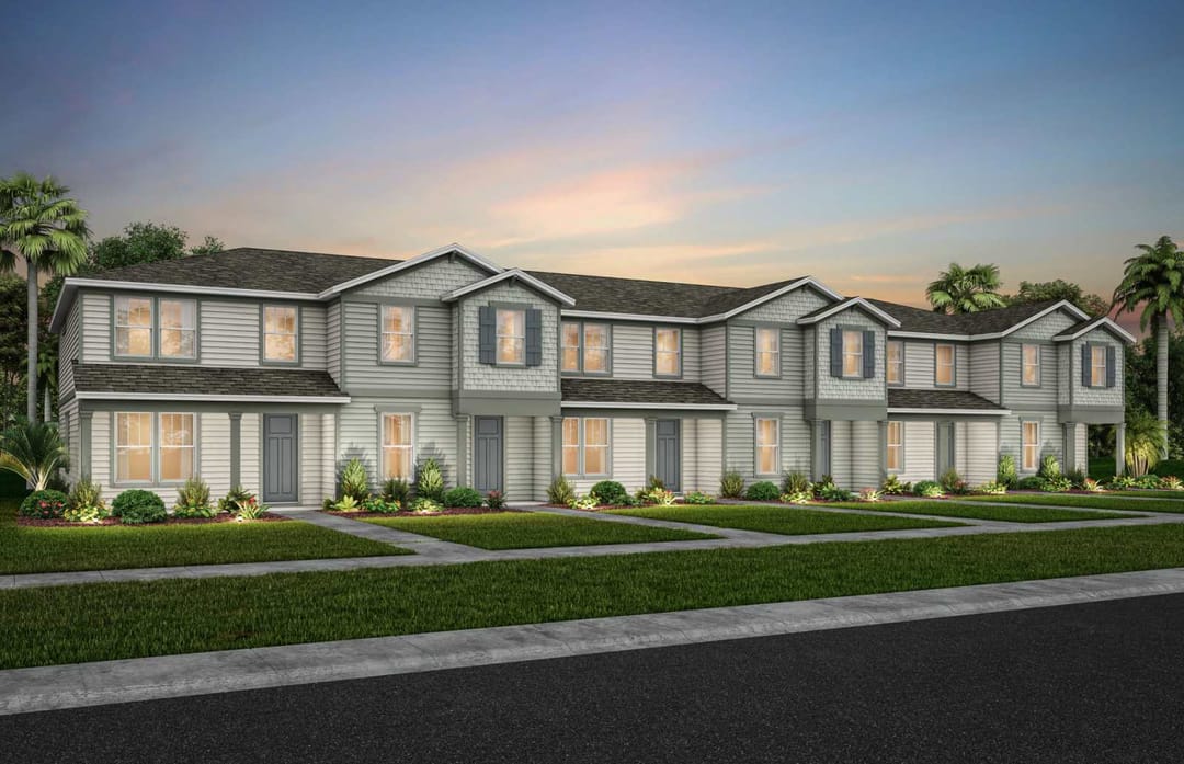 Parkside Trails — Townhomes | More elevations available. (rendering da fachada)