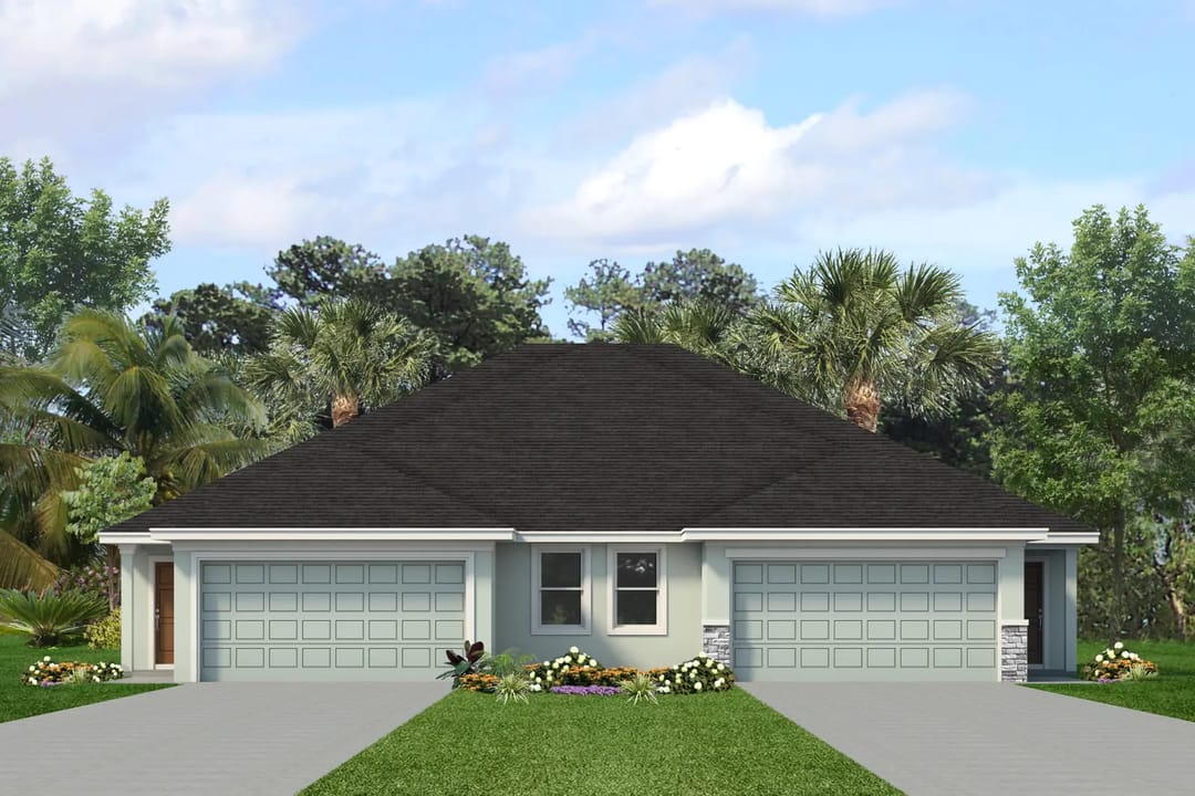 Leela Reserve — Single-story duplex