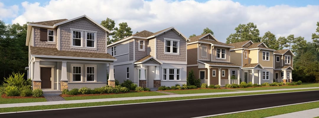 Wellness Ridge — Wellness Ridge Cottage collection streetscape
