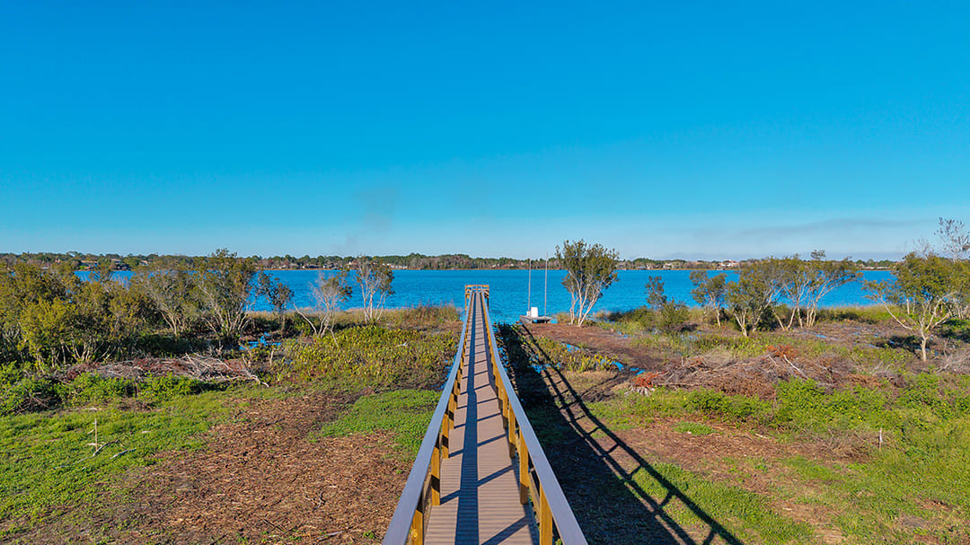 Lochside — Boardwalk over Loch Leven