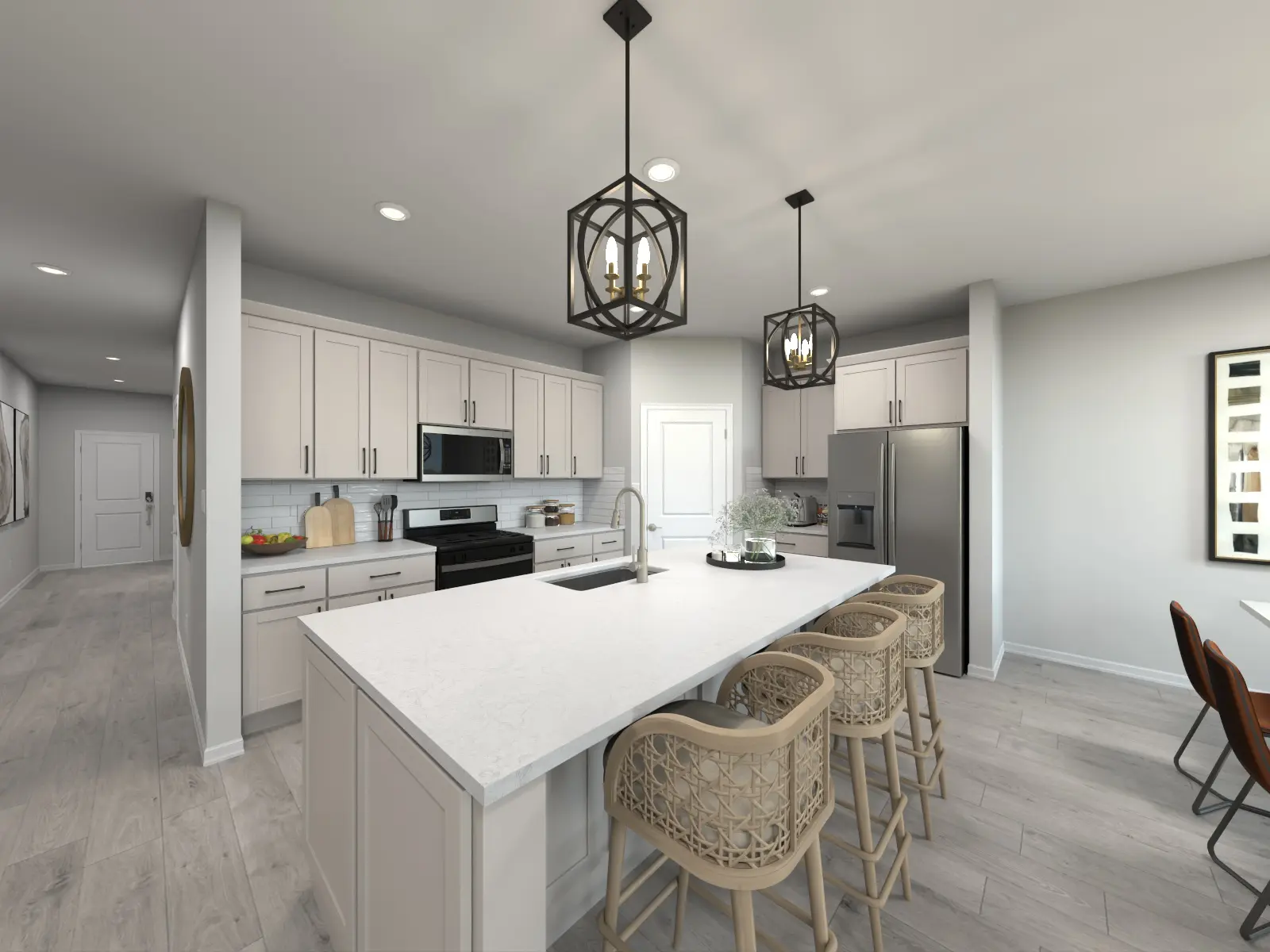 Oaks at Lake Standish — Kitchen in the Walker floorplan
