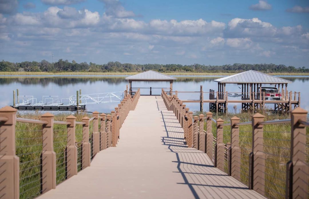 Del Webb Twin Lakes — Community Boat Dock